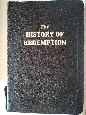 History of Redemption - Ellen G. White (medium, black PU, with zipper)