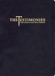 Testimonies for The Church vol 1-9 (Genuine Top-grain Leather Black; with zipper))