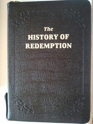 [EHORPUZ] History of Redemption - Ellen G. White (medium, black PU, with zipper)