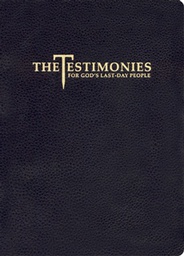 [RP2063] Testimonies for The Church vol 1-9 (Genuine Top-grain Leather Black; with zipper))